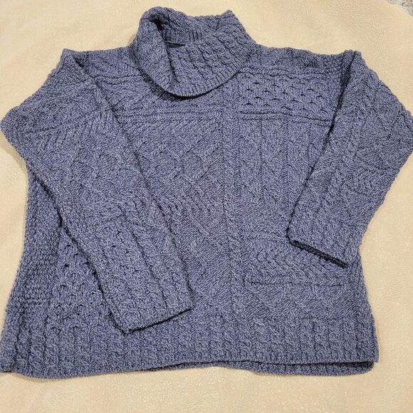 Aran Woollen Mills Oversize Merino Sweater, Med NWT - Picture 1 of 10